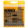 DeWALT DT2292-QZ 10tlg. HSS-Stichsägeblätter-Set - Satz Metall